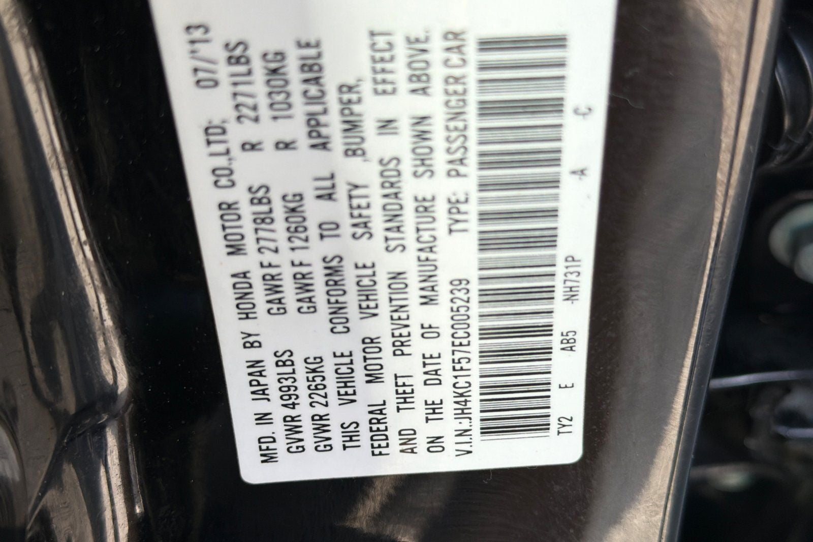 2014 Acura RLX Base Technology Package