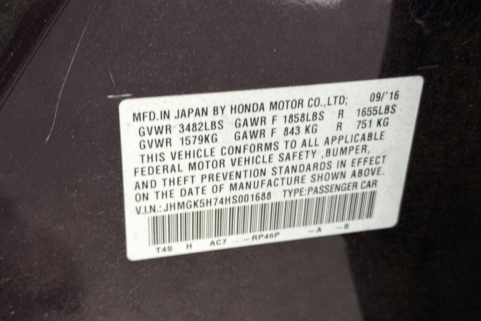2017 Honda Fit EX