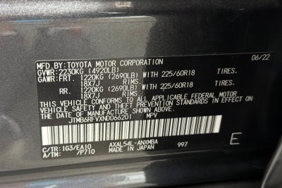 2022 Toyota RAV4 Hybrid XLE Premium