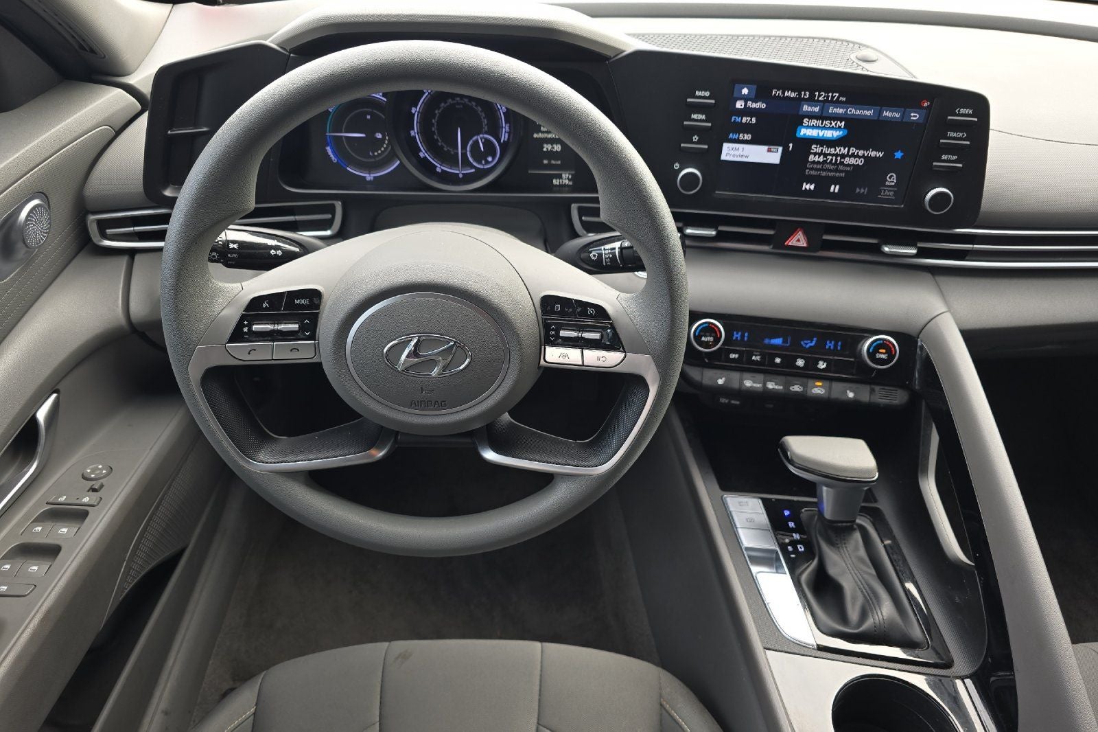 2023 Hyundai Elantra Hybrid Blue