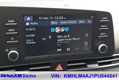 2023 Hyundai Elantra Hybrid Blue