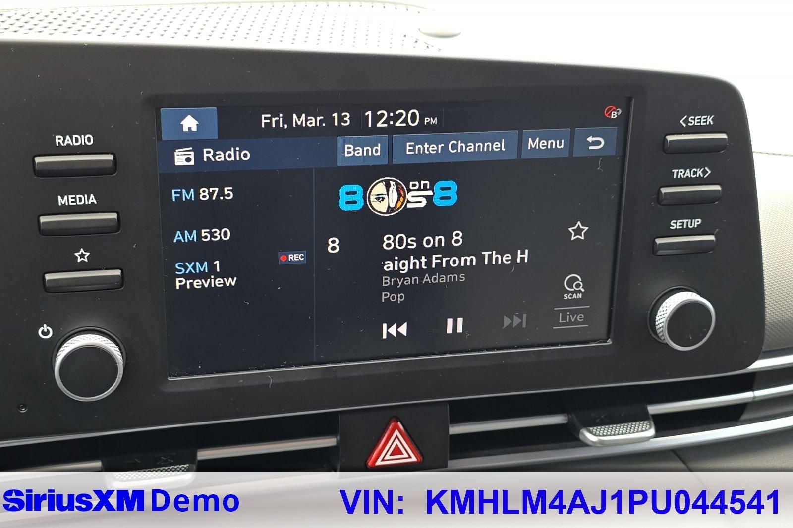 2023 Hyundai Elantra Hybrid Blue