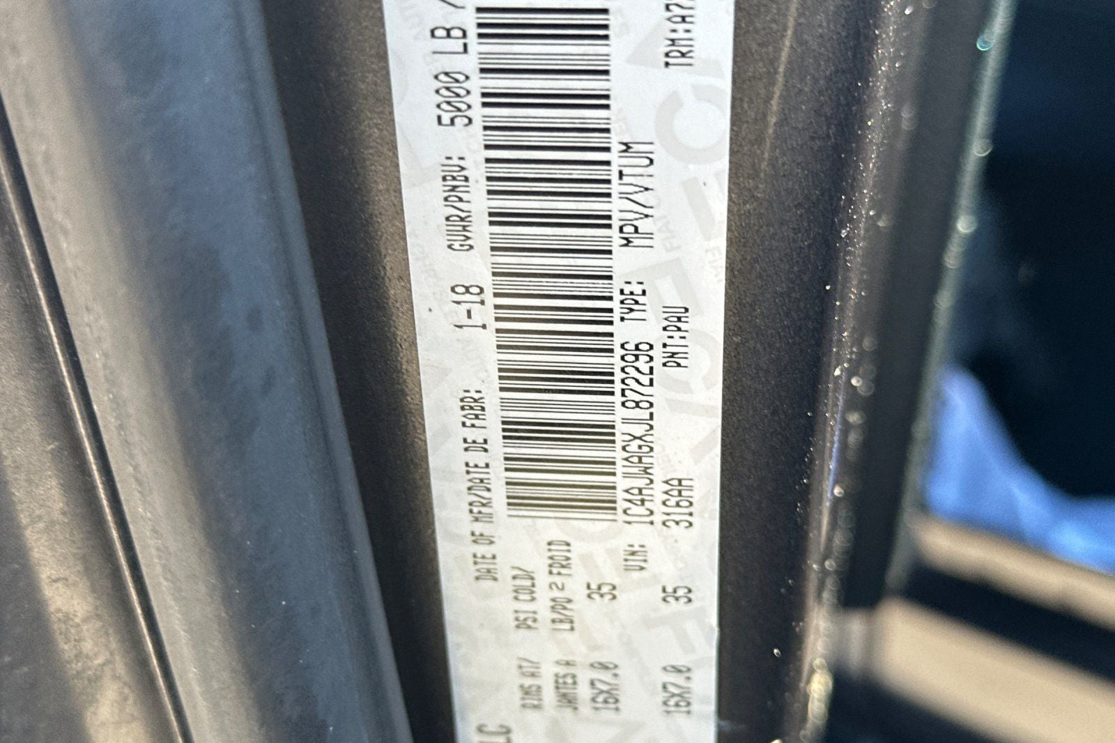 2018 Jeep Wrangler JK Sport