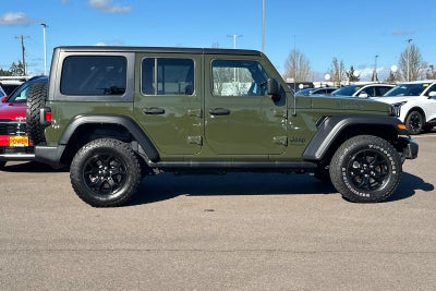 2022 Jeep Wrangler Unlimited Willys