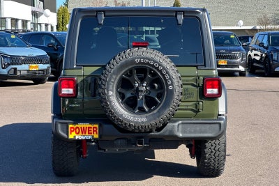2022 Jeep Wrangler Unlimited Willys