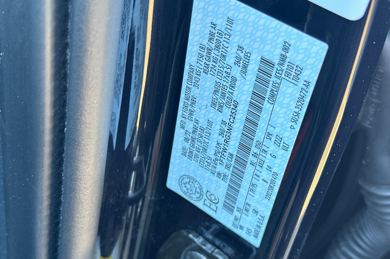 2022 Ford F-150 Raptor