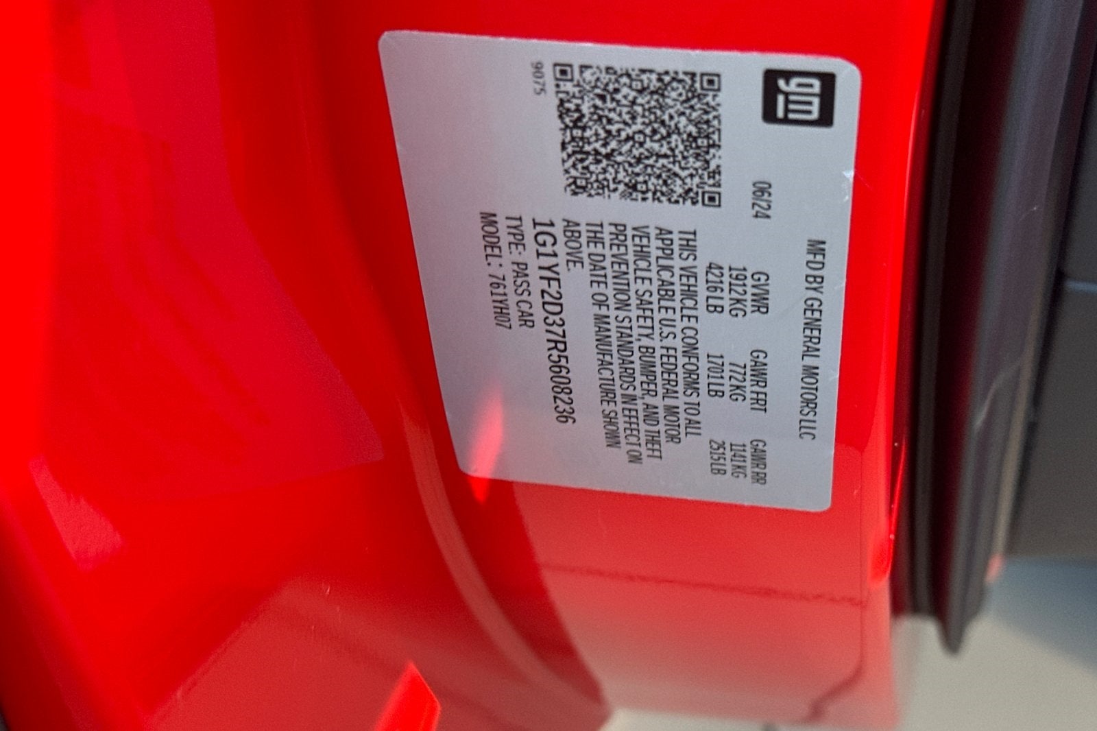 2024 Chevrolet Corvette Z06 3LZ