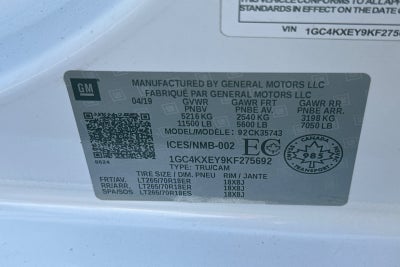 2019 Chevrolet Silverado 3500HD LTZ