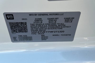 2021 Chevrolet Silverado 3500HD LTZ