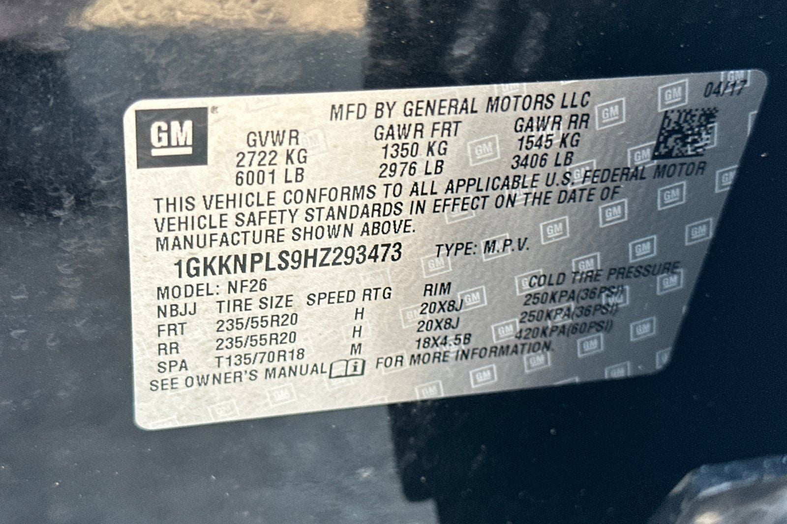 2017 GMC Acadia Denali