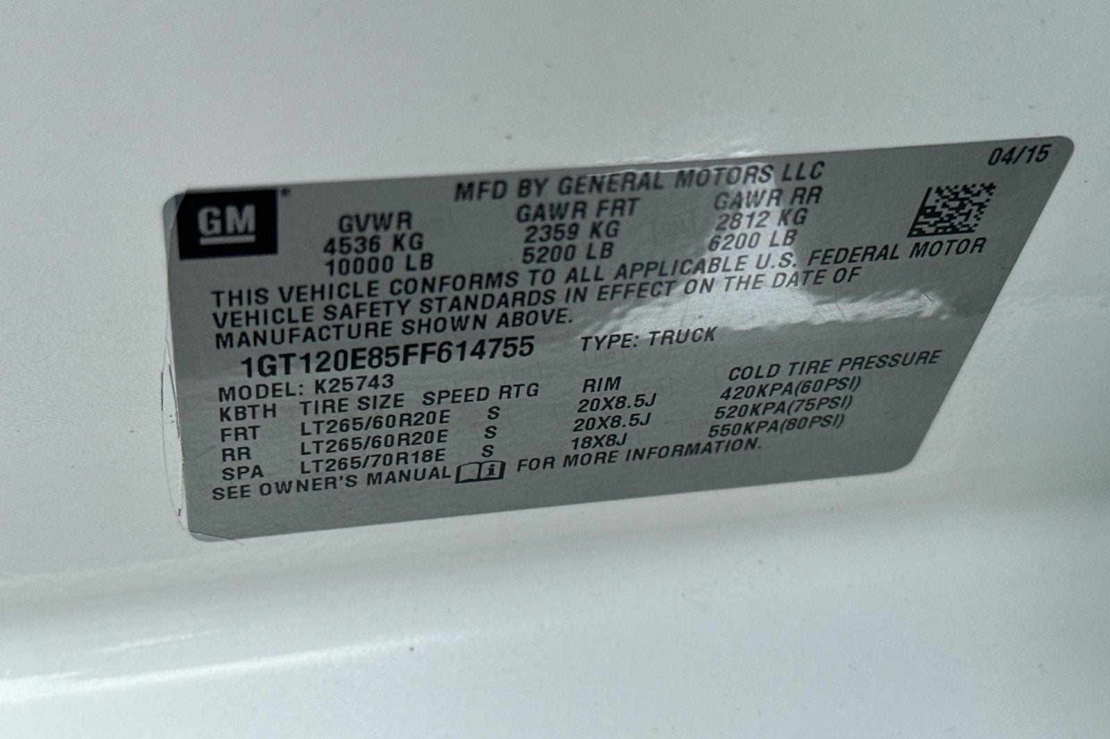 2015 GMC Sierra 2500HD Denali