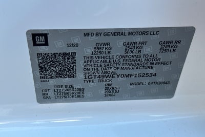 2021 GMC Sierra 3500HD Denali