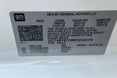 2024 GMC Sierra 3500HD Denali Ultimate