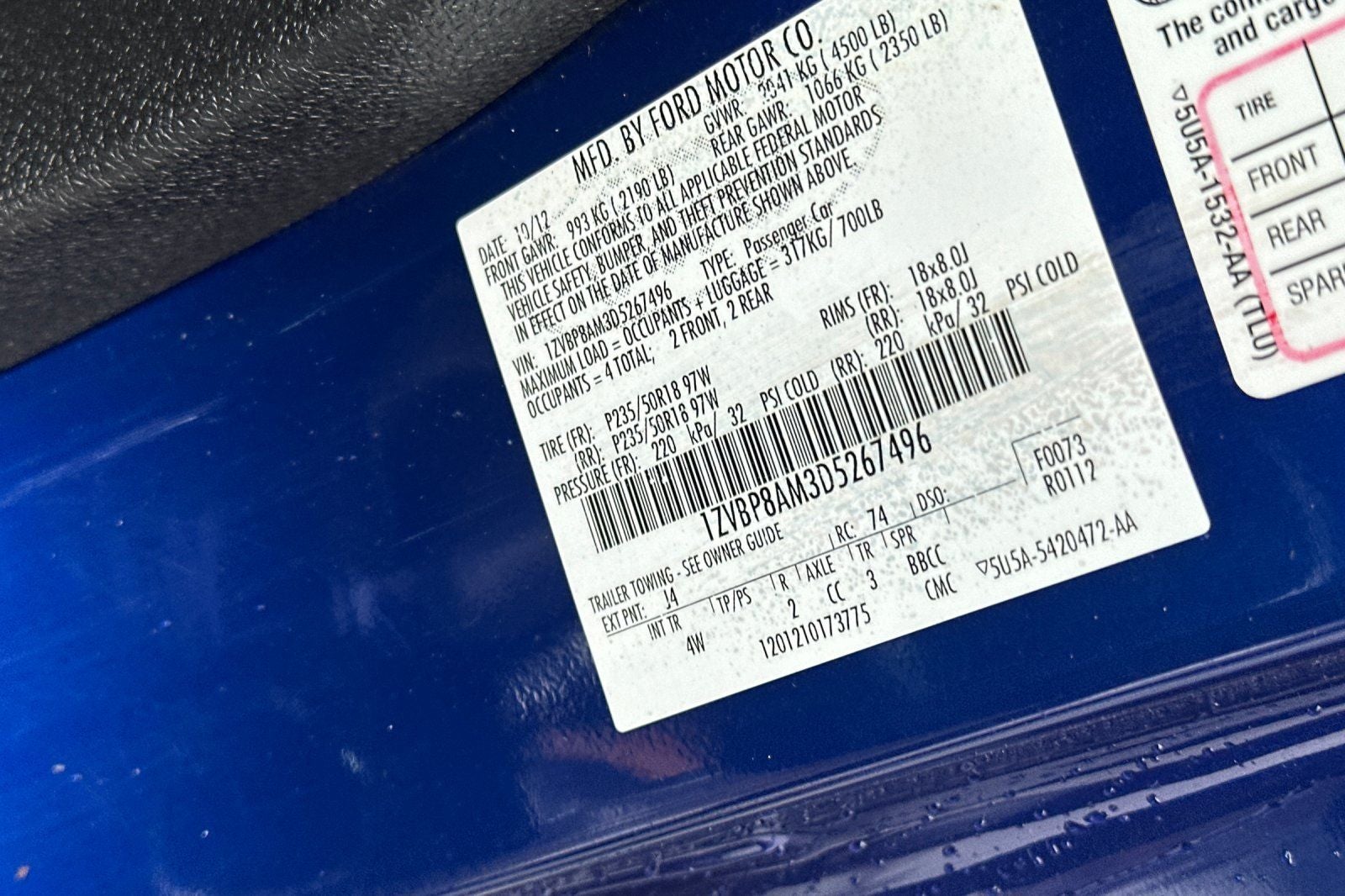 2013 Ford Mustang V6 Premium
