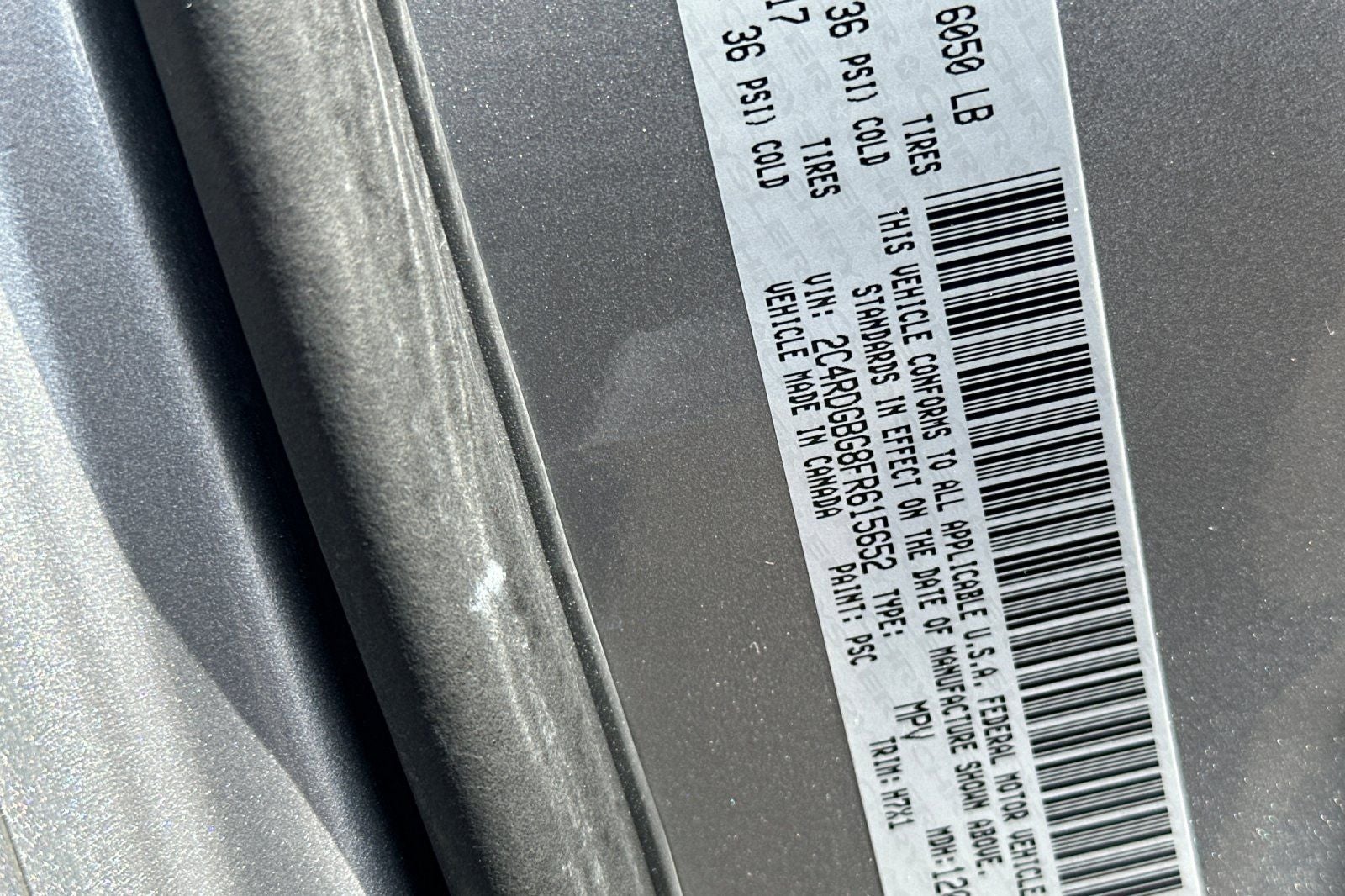2015 Dodge Grand Caravan SE