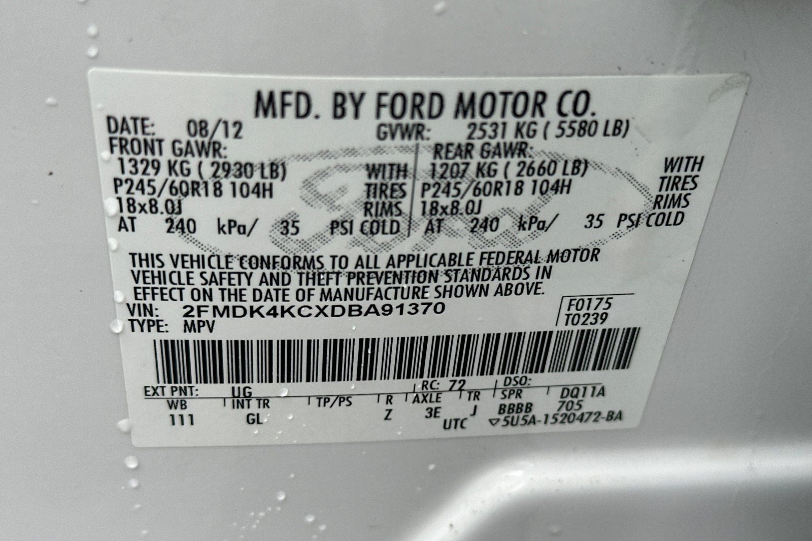 2013 Ford Edge Limited