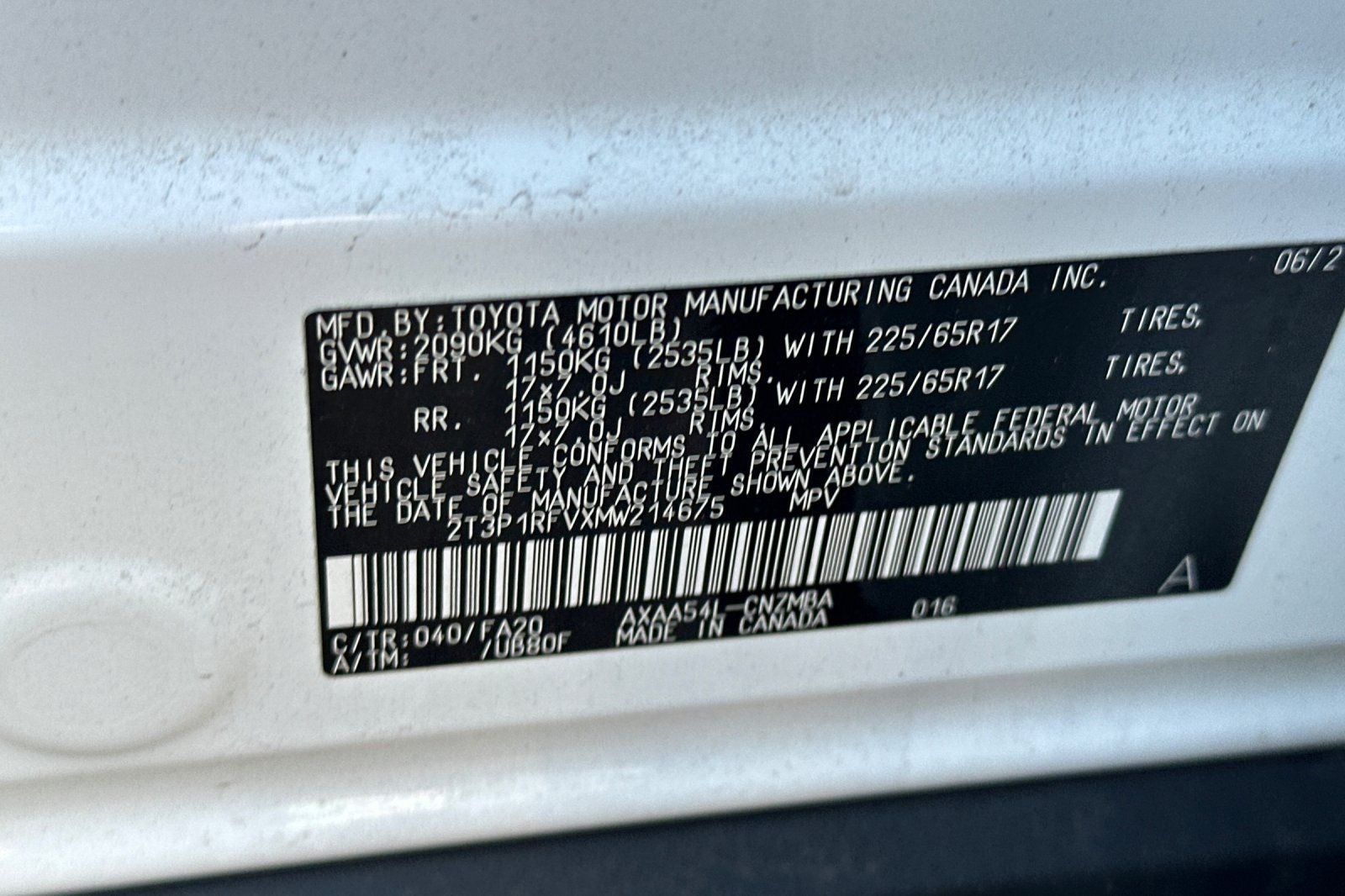 2021 Toyota RAV4 XLE