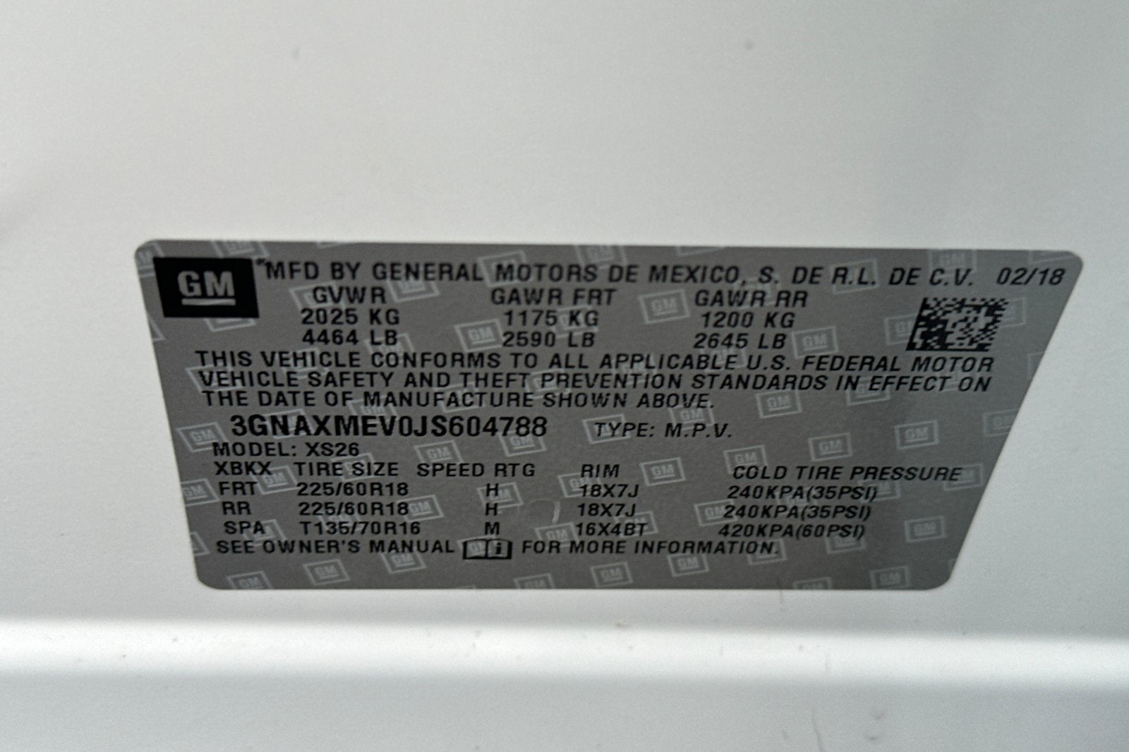 2018 Chevrolet Equinox Premier