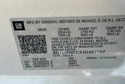 2018 GMC Sierra 1500 SLT