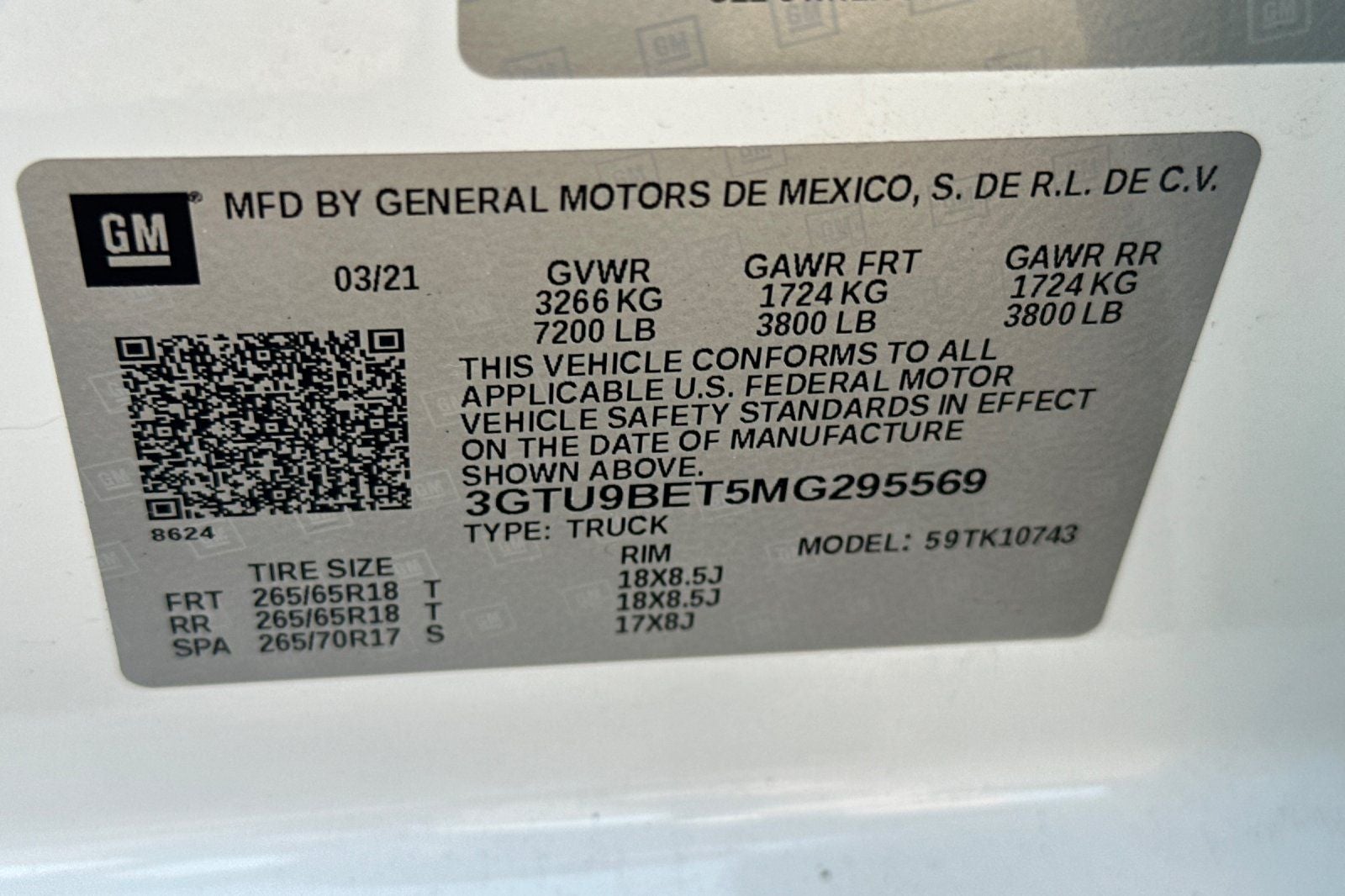 2021 GMC Sierra 1500 SLE