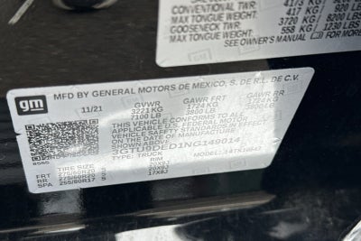 2022 GMC Sierra 1500 Limited SLT