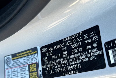 2017 Kia Forte LX