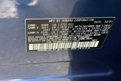 2022 Subaru Ascent Touring