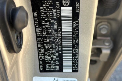 2015 Toyota Camry XLE