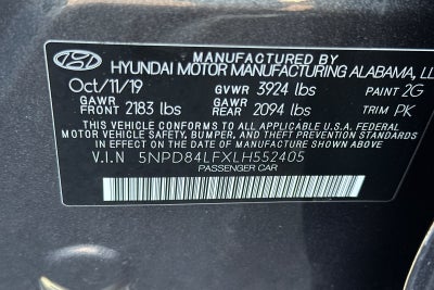 2020 Hyundai Elantra SEL