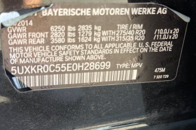 2014 BMW X5 xDrive35i Sport Activity