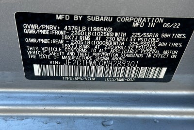 2022 Subaru Crosstrek Limited