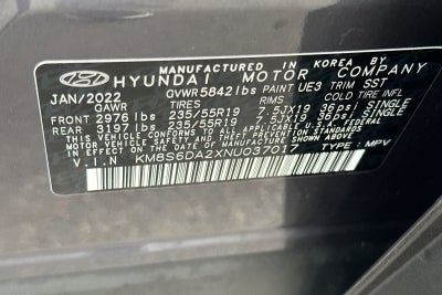 2022 Hyundai Santa Fe Plug-In Hybrid SEL Convenience