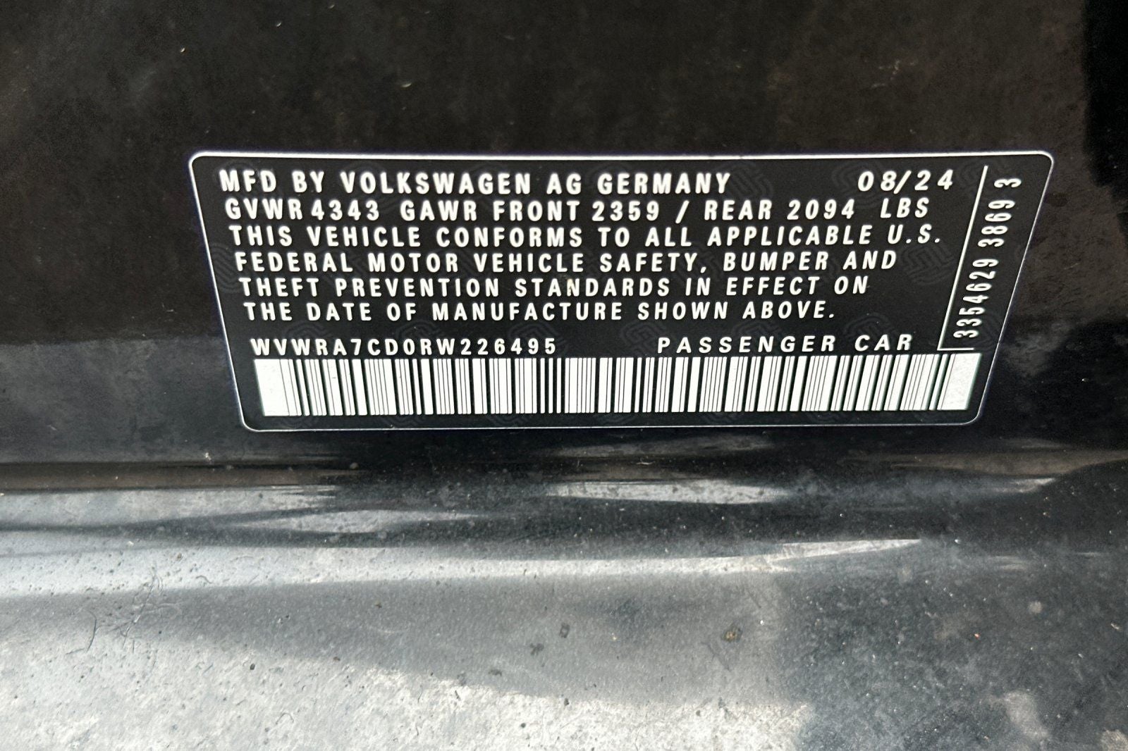 2024 Volkswagen Golf GTI 2.0T SE