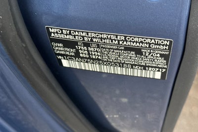 2005 Chrysler Crossfire SRT6