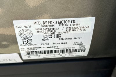 2020 Ford Explorer Platinum