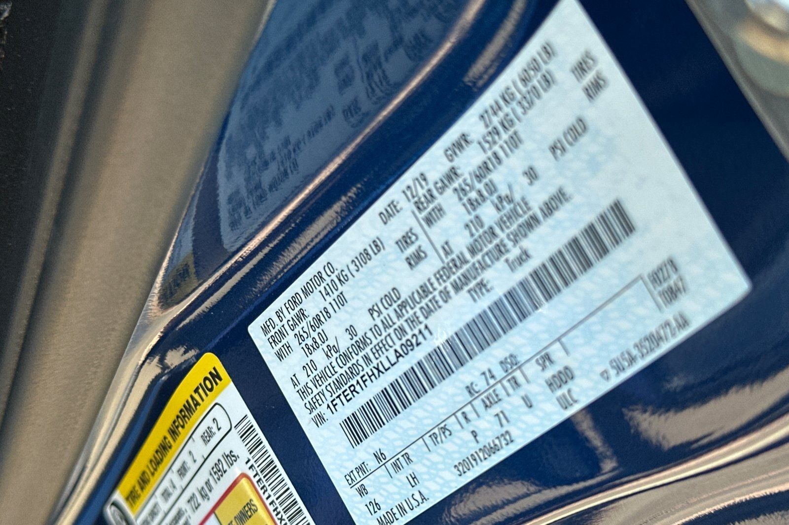 2020 Ford Ranger XLT