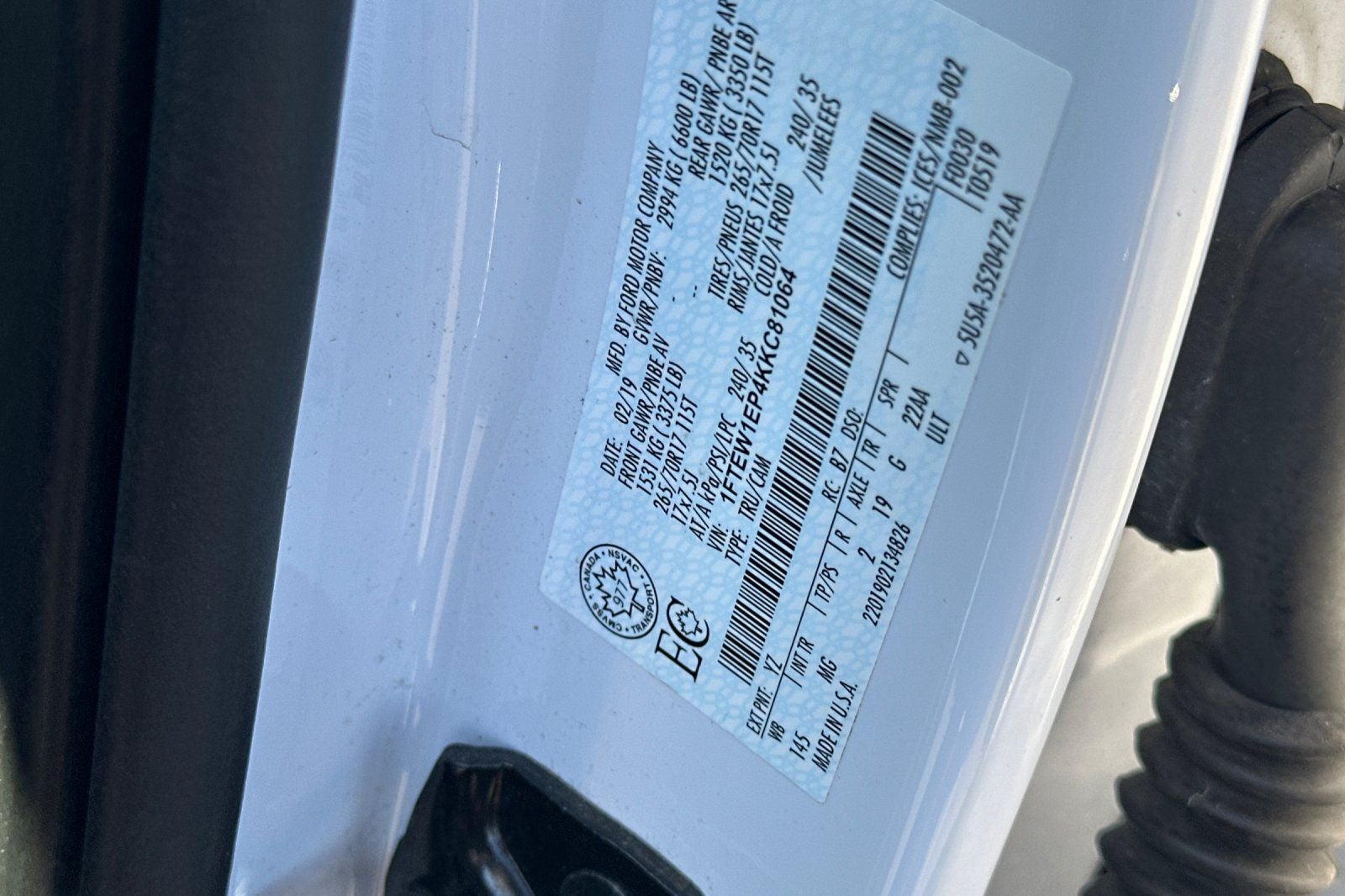 2019 Ford F-150 XLT