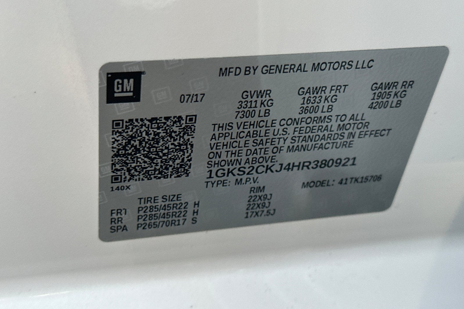 2017 GMC Yukon Denali