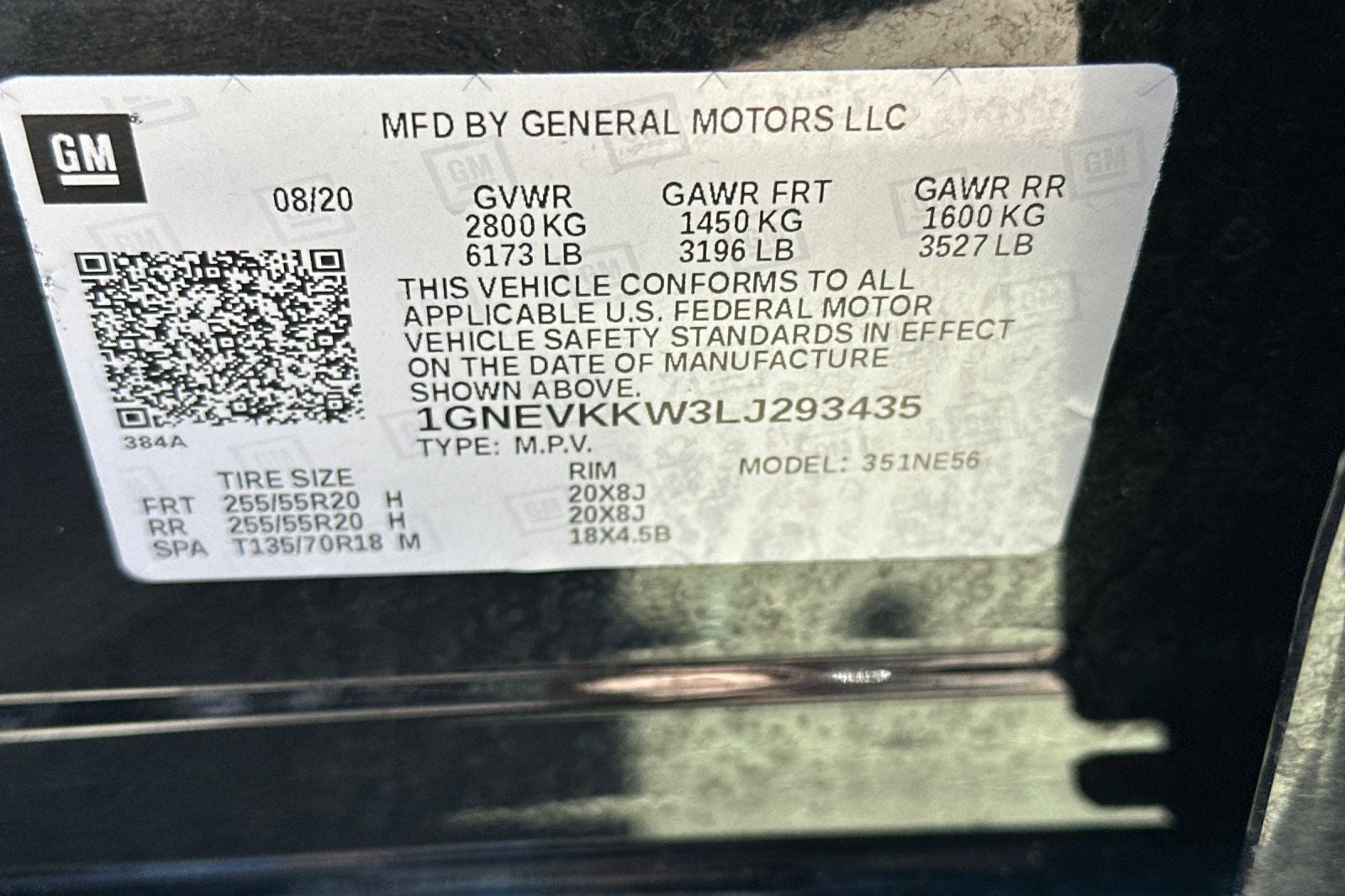 2020 Chevrolet Traverse Premier