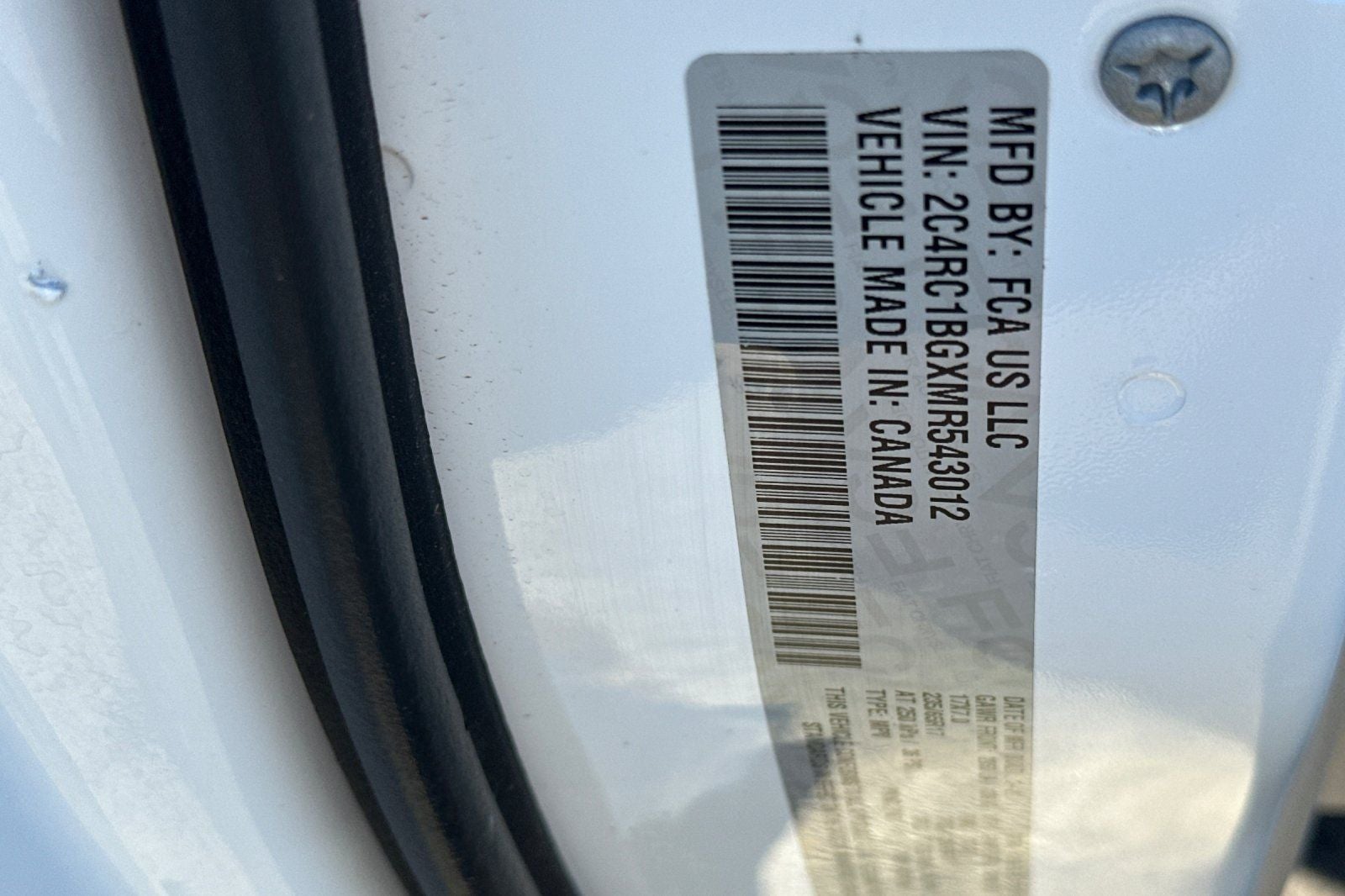 2021 Chrysler Pacifica Touring L