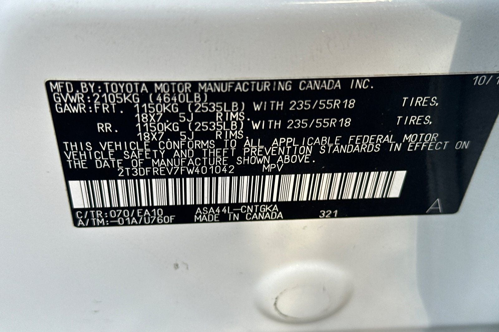 2015 Toyota RAV4 Limited