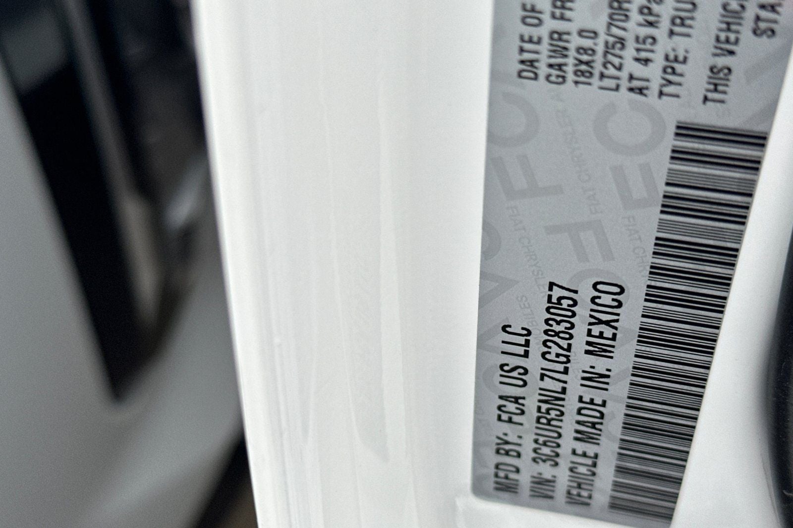 2020 RAM 2500 Laramie