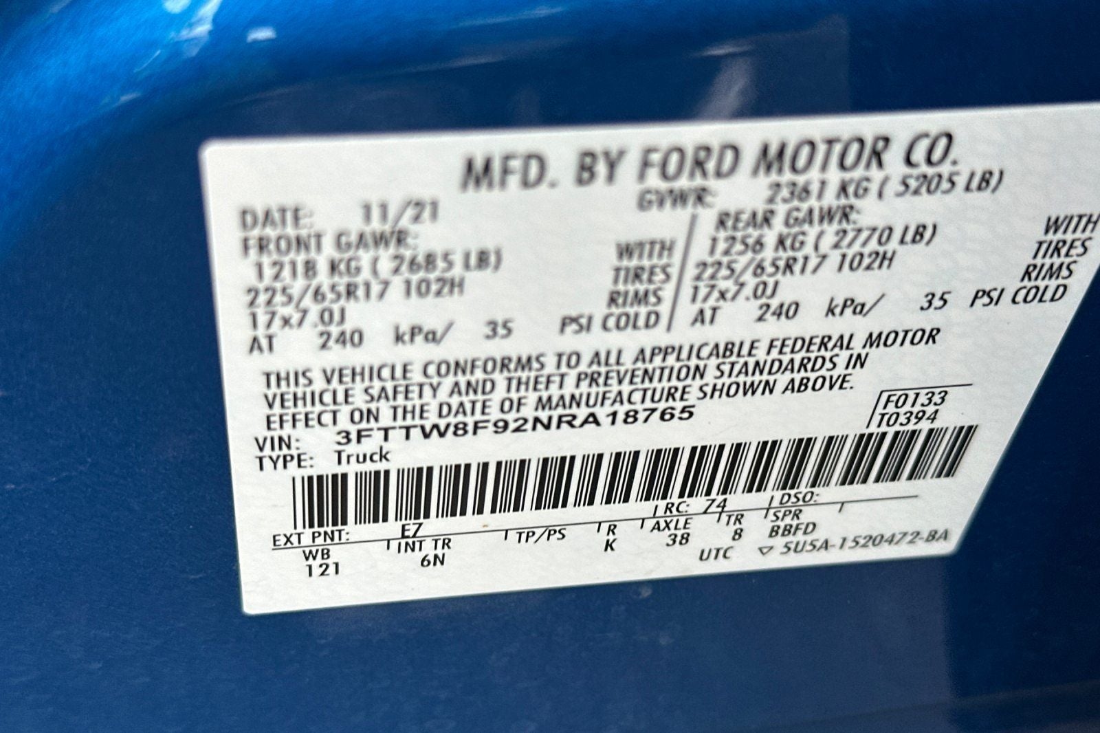 2022 Ford Maverick Lariat