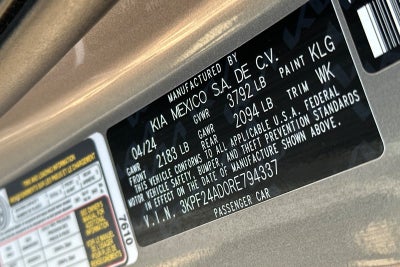 2024 Kia Forte LXS