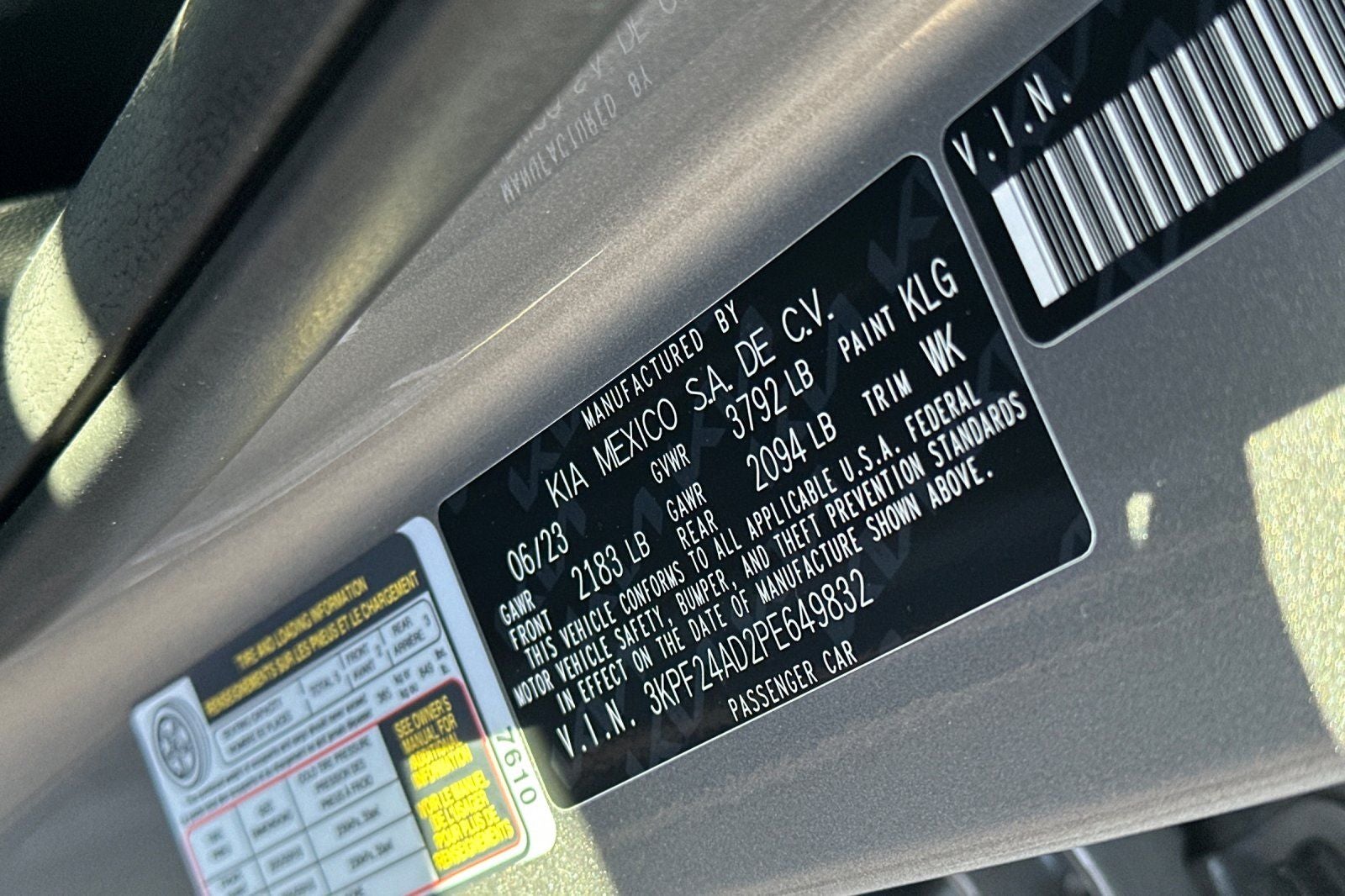 2023 Kia Forte LXS