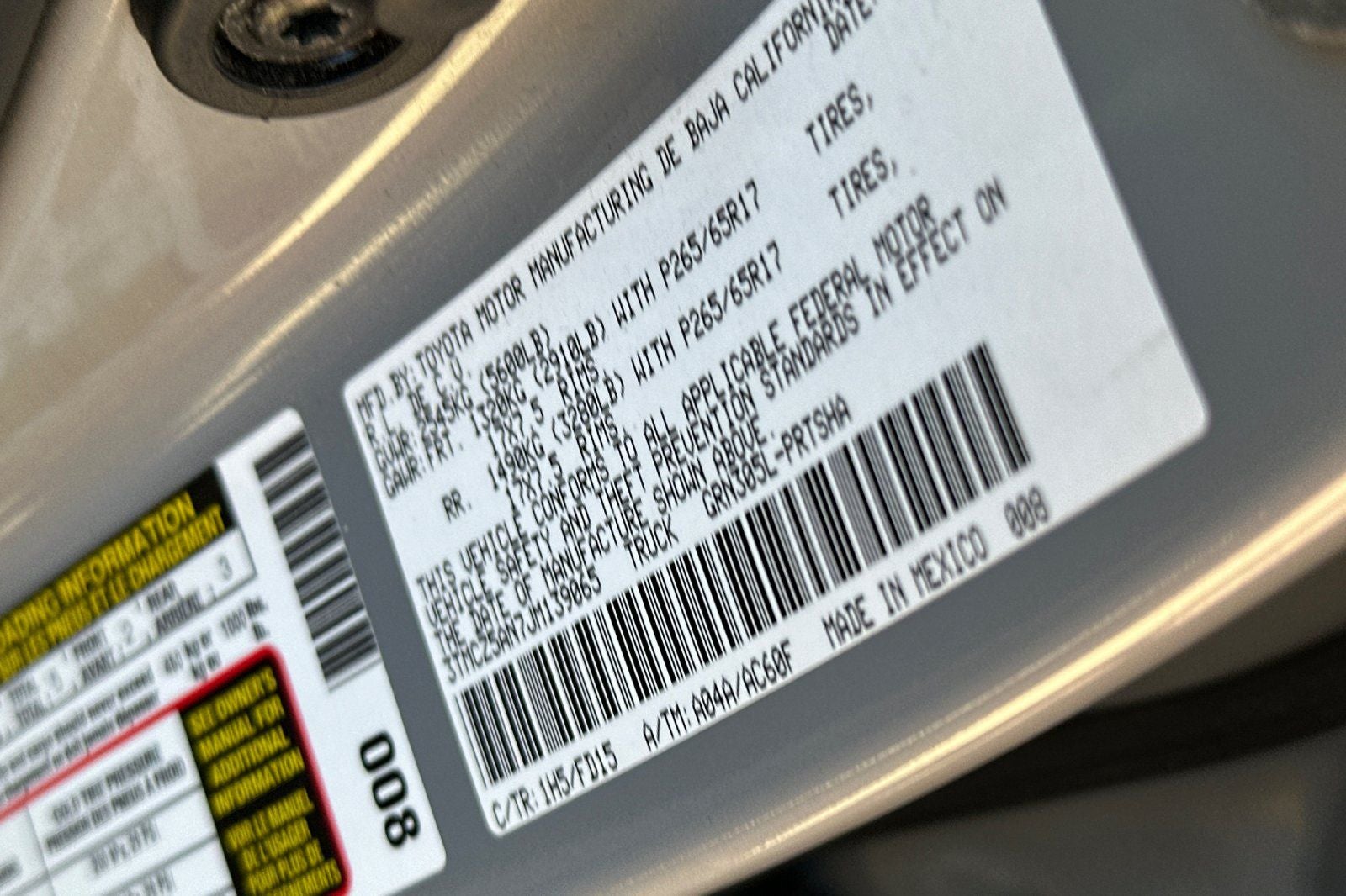 2018 Toyota Tacoma TRD Sport V6
