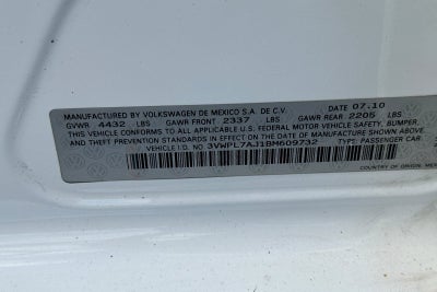 2011 Volkswagen Jetta SportWagen 2.0L TDI