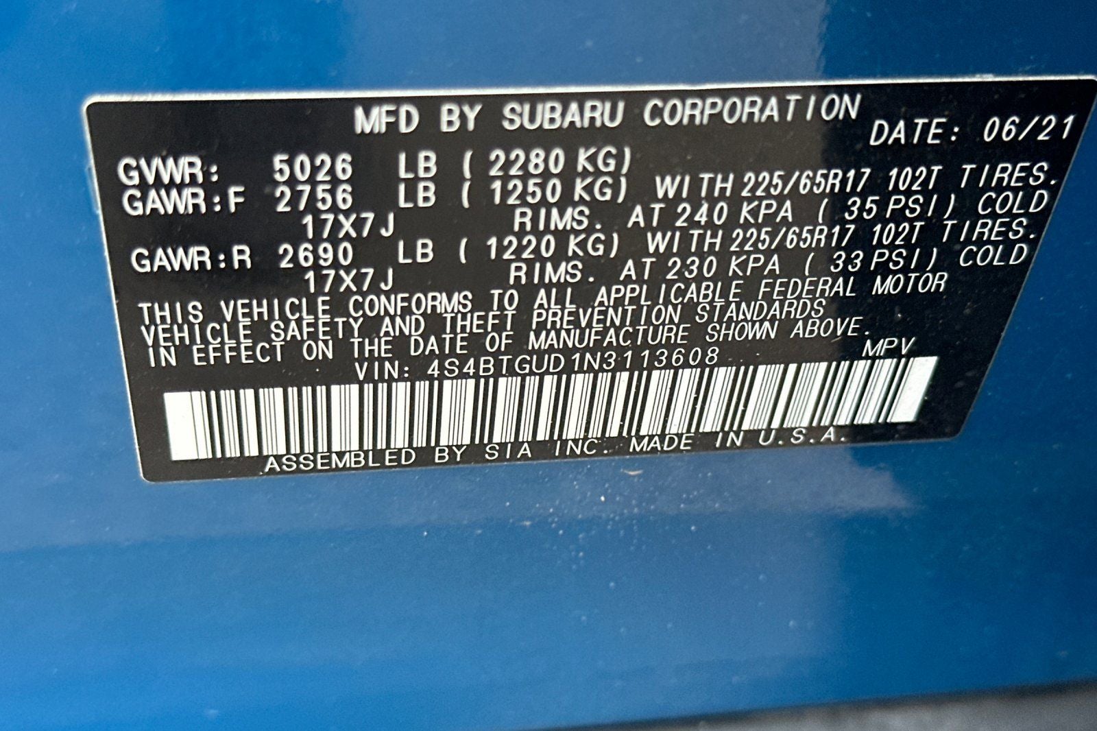 2022 Subaru Outback Wilderness