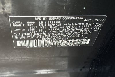 2024 Subaru Ascent Onyx Edition