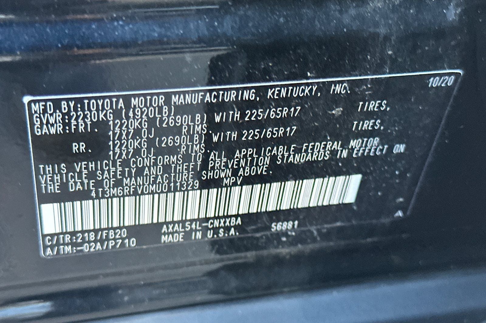2021 Toyota RAV4 Hybrid LE
